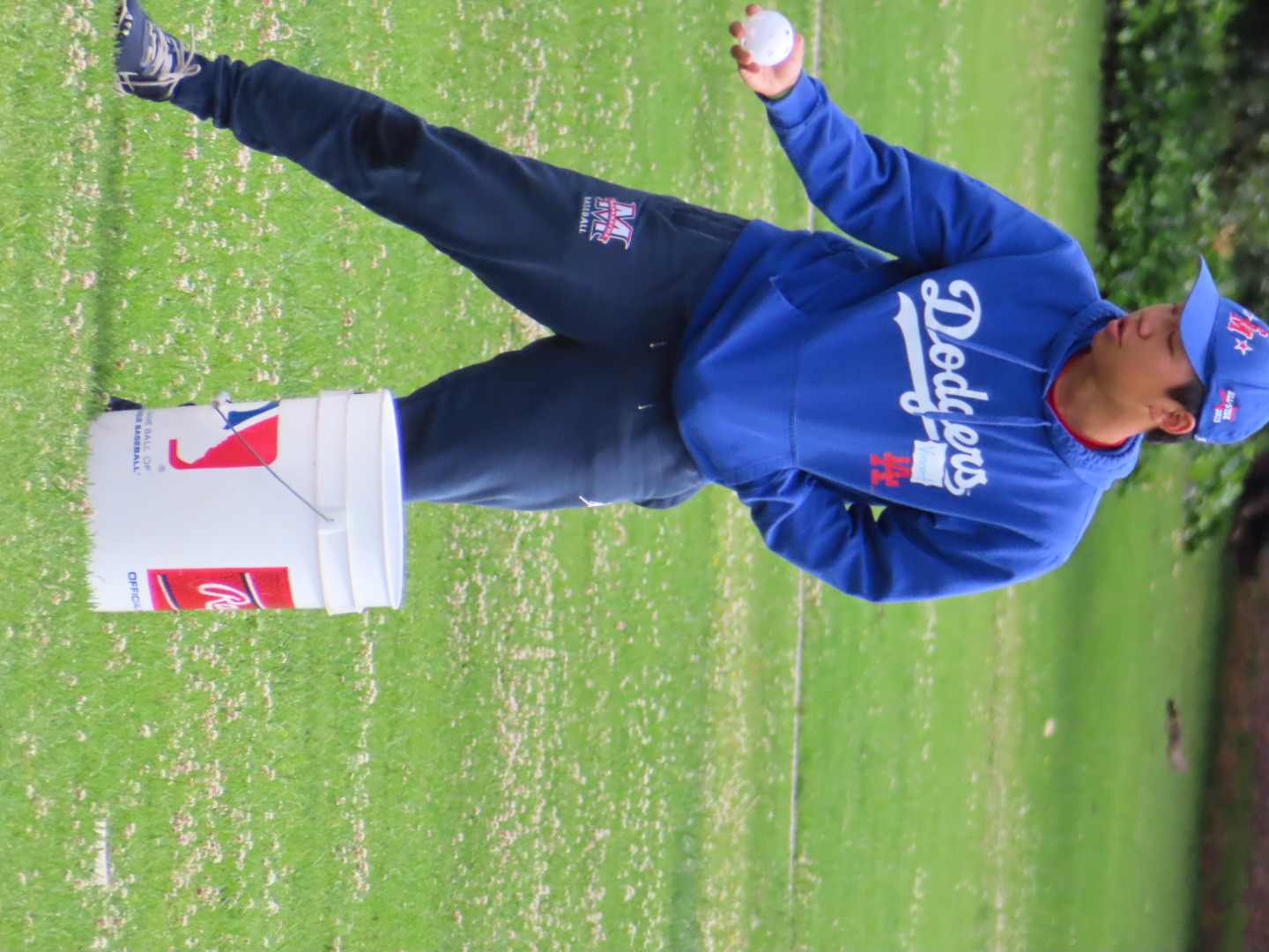 Preparing a practice drill